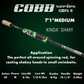Ark Gen II Cobb Series Spinning Rods